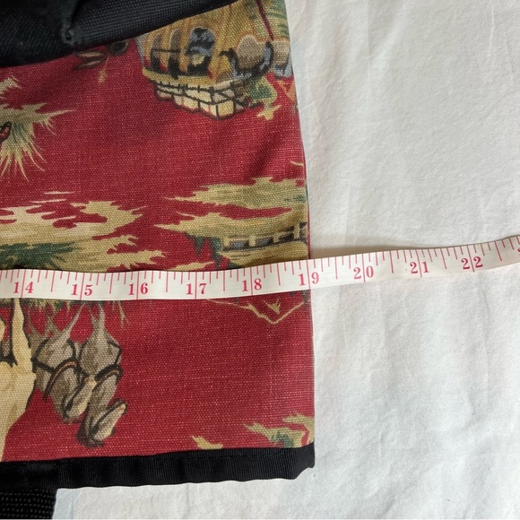 Sally Spicer, Western cowboy rodeo canvas, double handle tote bag - Picture 13 of 16